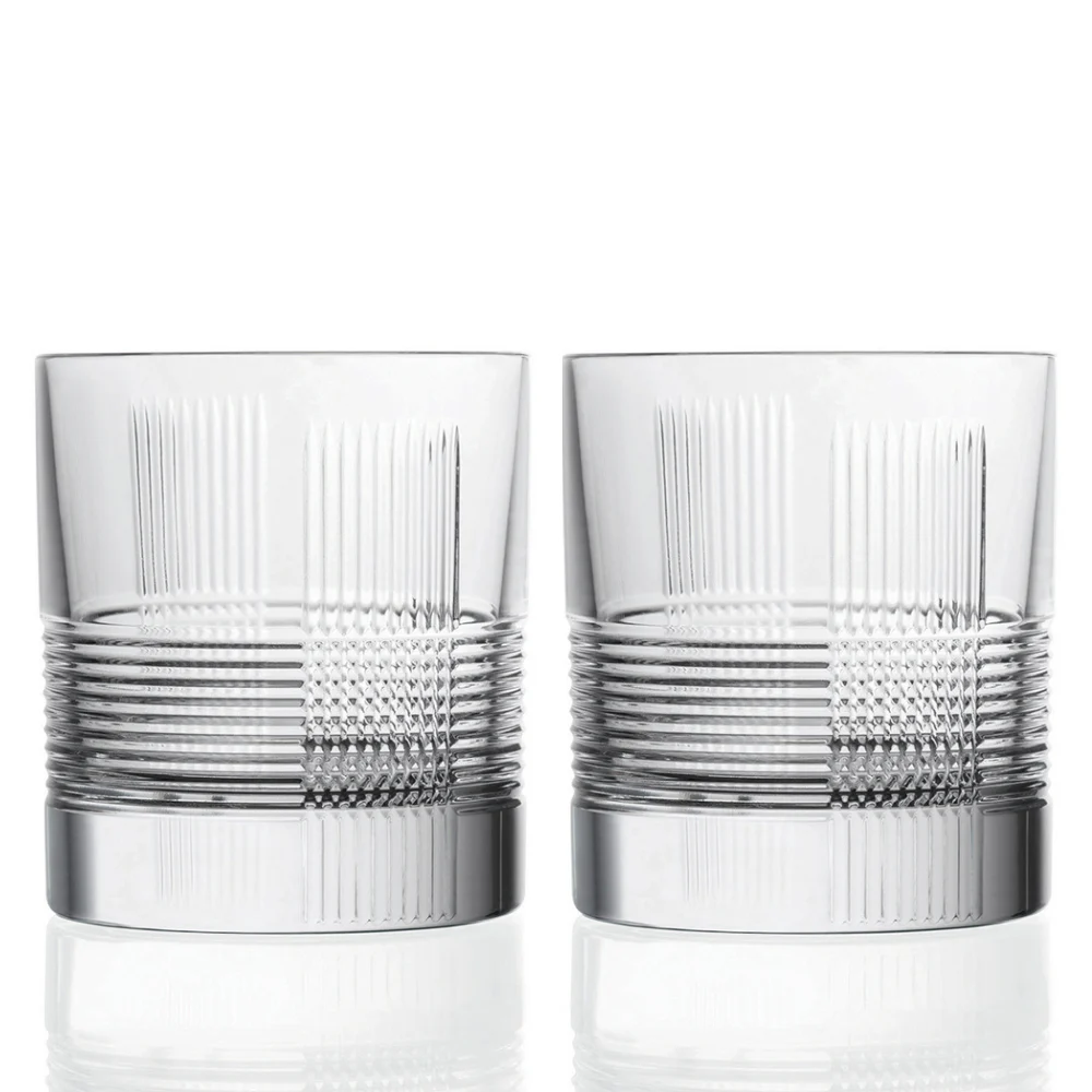RCR Hand-Cut Quadri Tumblers (set of 2)
