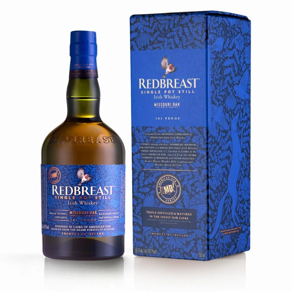 Redbreast Missouri Oak Single Pot Still Irish Whiskey 101Proof 750ml