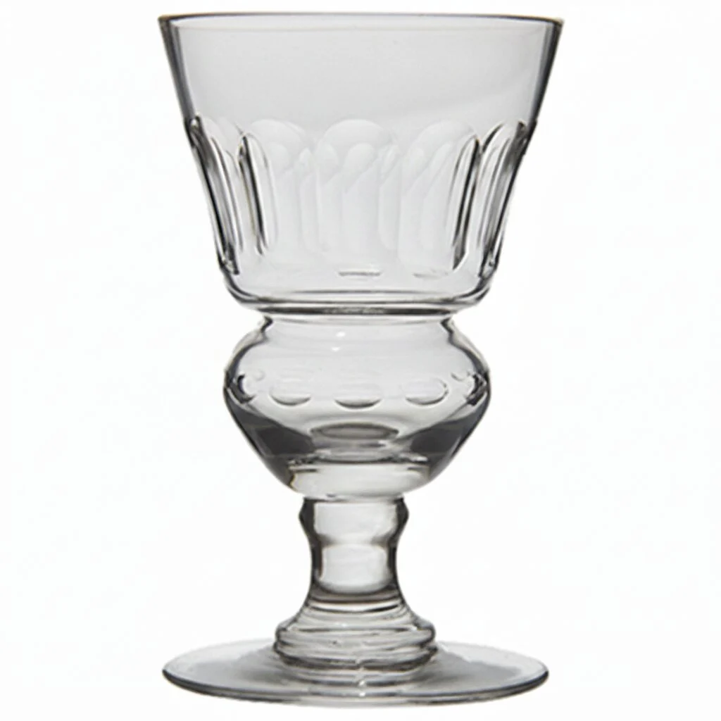Reservoir Glass Pontarlier handmade
