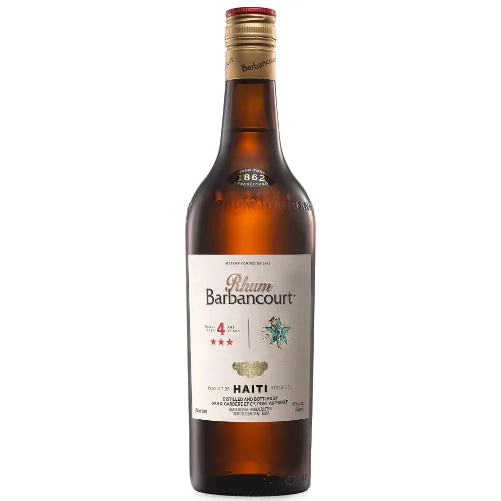 Rhum Barbancourt 3 Star 4 Years 86 Proof 750ml