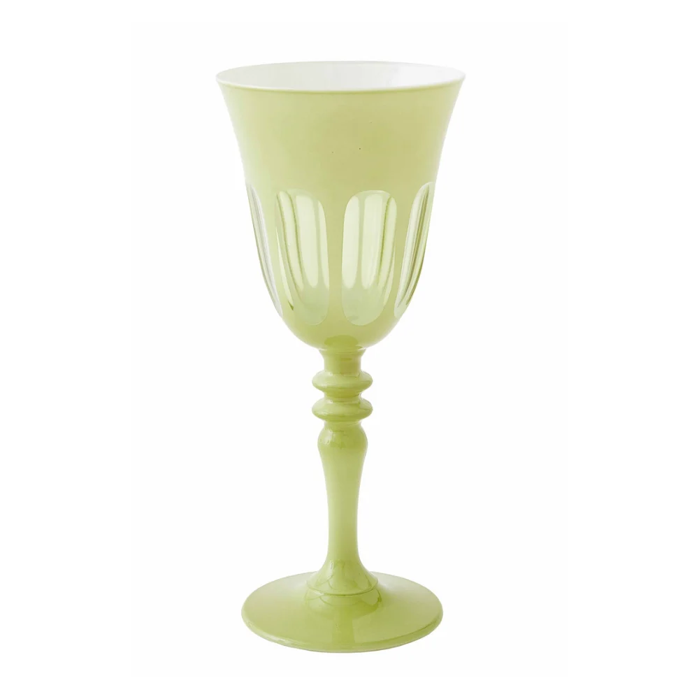 Rialto Wine Glass (Pale Sage)