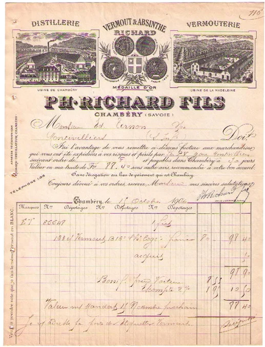 Richard Fils Invoice