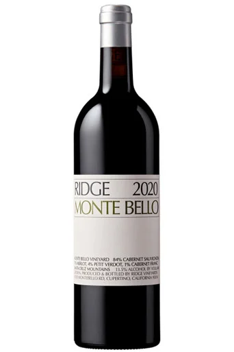 Ridge Monte Bello Cabernet Sauvignon 2020