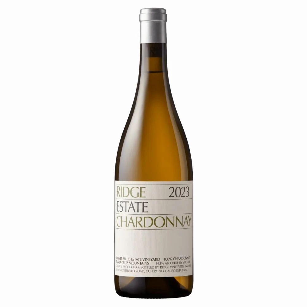 Ridge Vineyards Estate Chardonnay Santa Cruz Mountains Organic 2023750ml