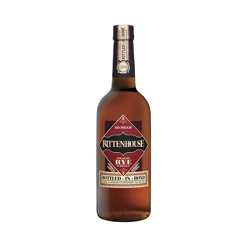 Rittenhouse Straight Rye Whiskey Bottled in Bond 750ml