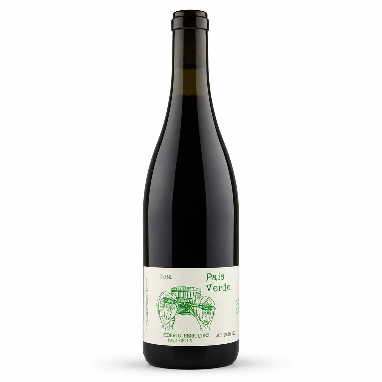 Roberto Henriquez Pais Verde Secano Interior Bio Bio Valley Chile 2025 750ml