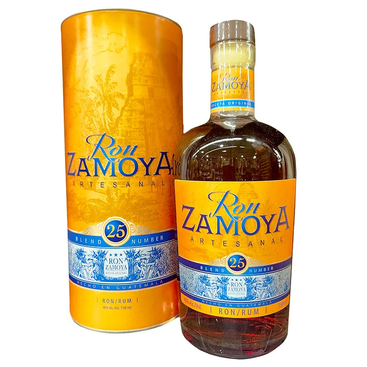 Ron Zamoya Artesanal Blended No.25 Guatemalan Rum - 750ml