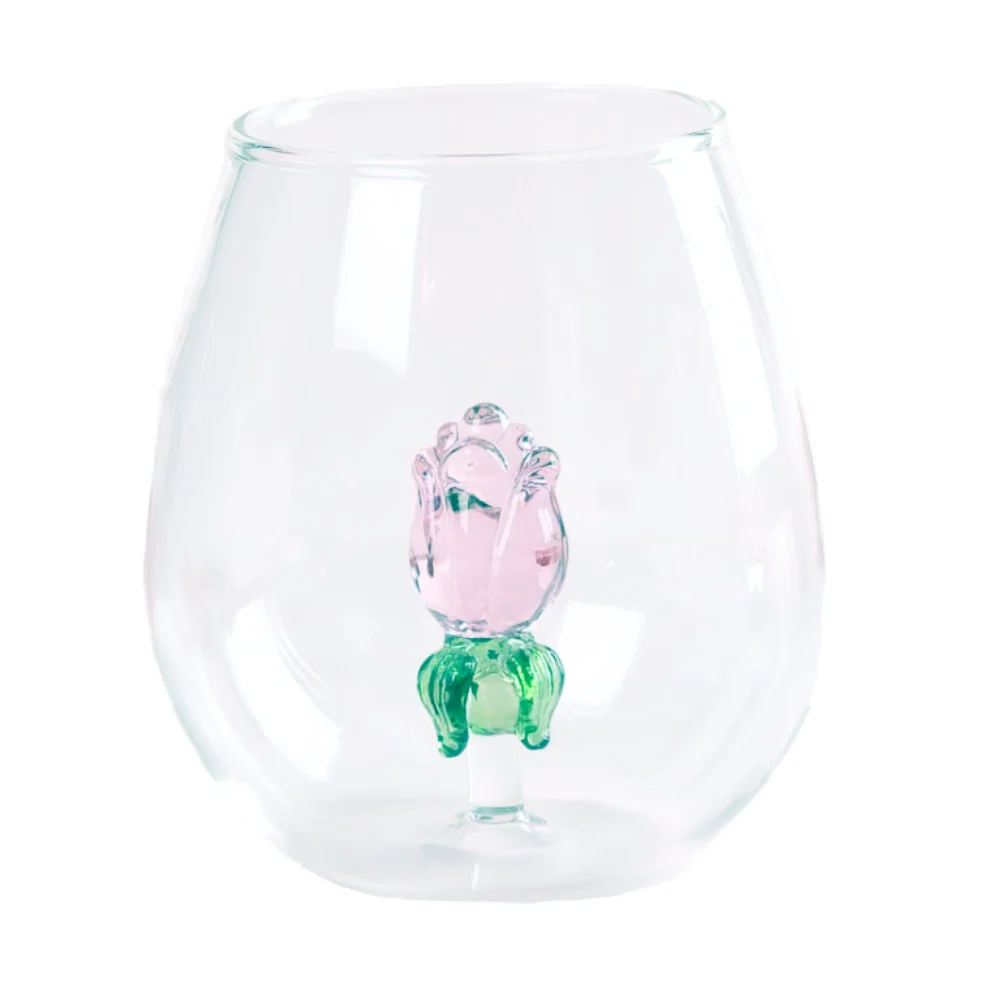 Rose Wine Tumbler