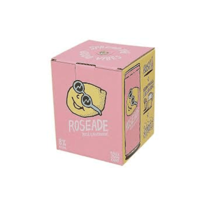 Roseade Rose Lemonade Cocktail 250mL 4 Pack