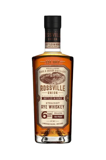 Rossville Union Bottled-in-Bond Straight Rye Whiskey 700ml