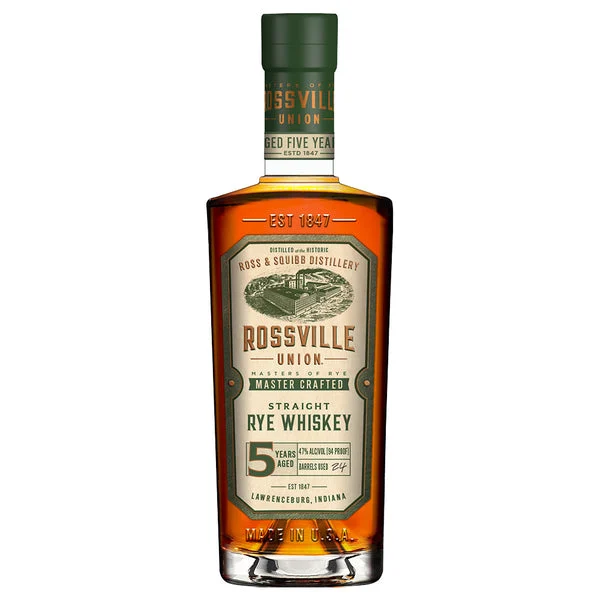 Rossville Union Master Crafted Straight Rye Whiskey