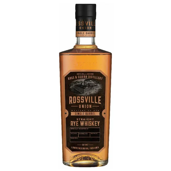 Rossville Union Single Barrel Rye Whiskey - SLBS