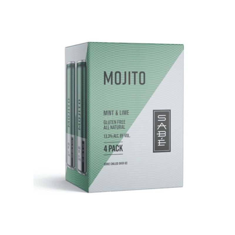 Sabe Mojito Cocktail 12.oz 4 Pack