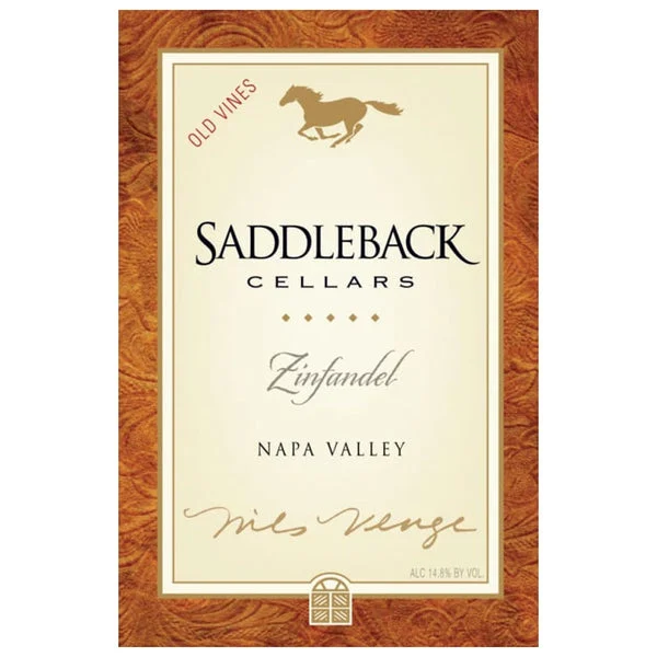 Saddleback Cellars Old Vine Zinfandel 2016