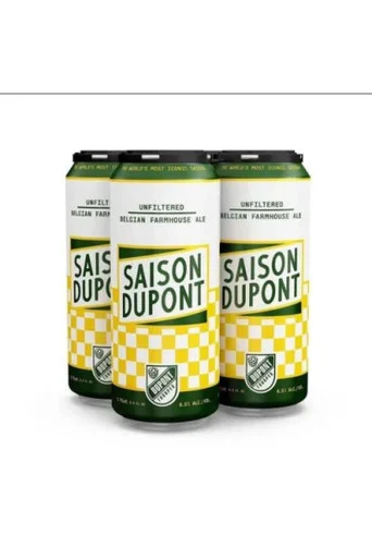 Saison Dupont Farmhouse Ale 4pk 16oz cans