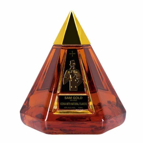 Sam Gold Pyramid Vodka Amberstone
