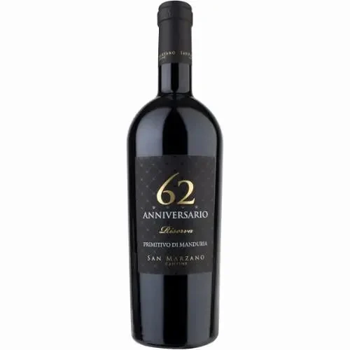 San Marzano Anniversario 62 Primitivo di Manduria Riserva 2019 750ml