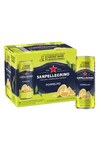 San Pellegrino Grapefruit Pompelmo 6pk cans