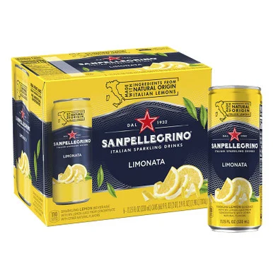 San Pellegrino Limonata 6pk cans
