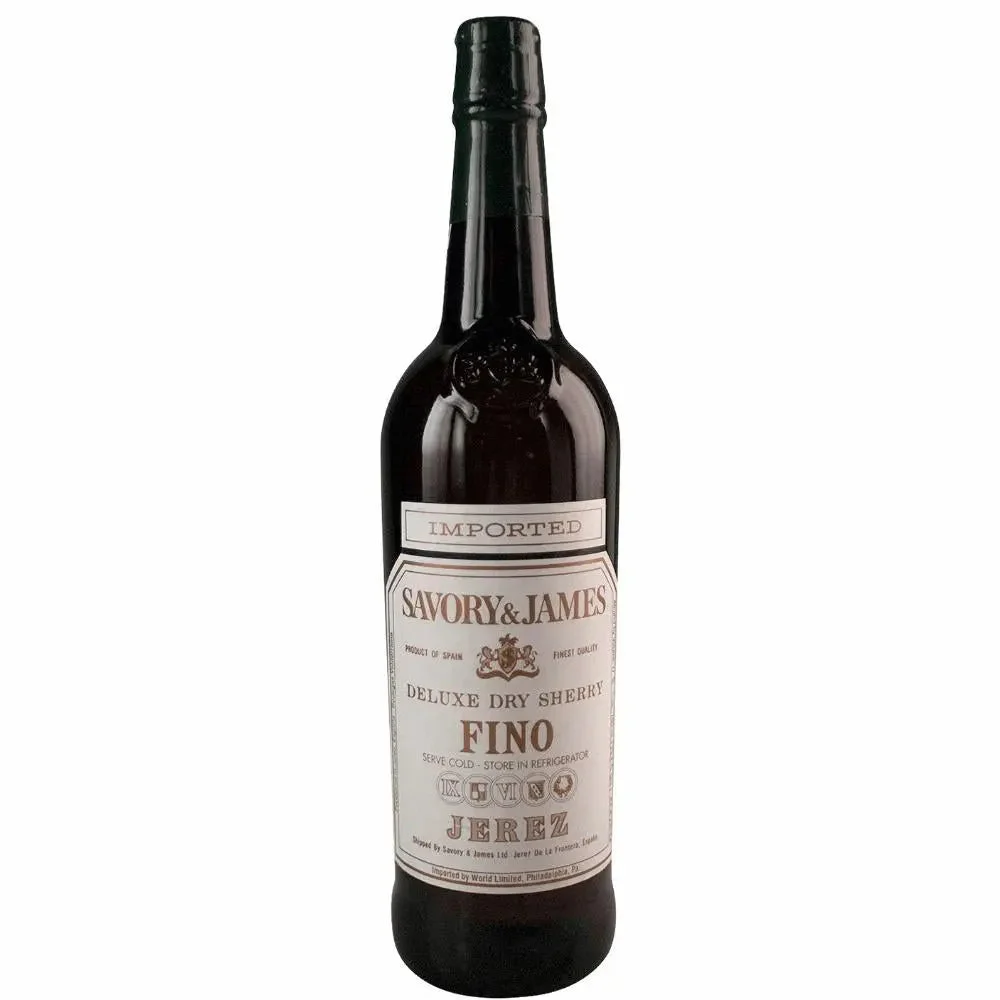 Savory & James Sherry Fino750ml