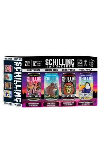 Schilling Cider Variety 12pk cans