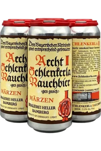 Schlenkerla Rauchbier Marzen 4pk 16oz cans