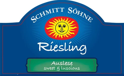 Schmitt Sohne Riesling Auslese Blue Bottle 2016
