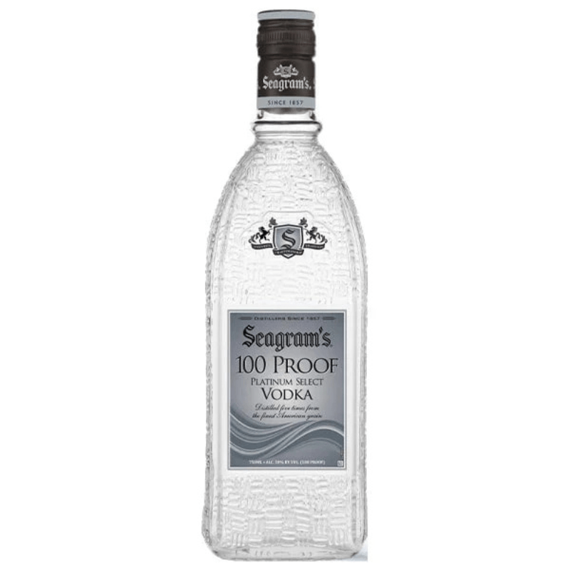Seagram's 100 Proof Platinum Vodka 750ml