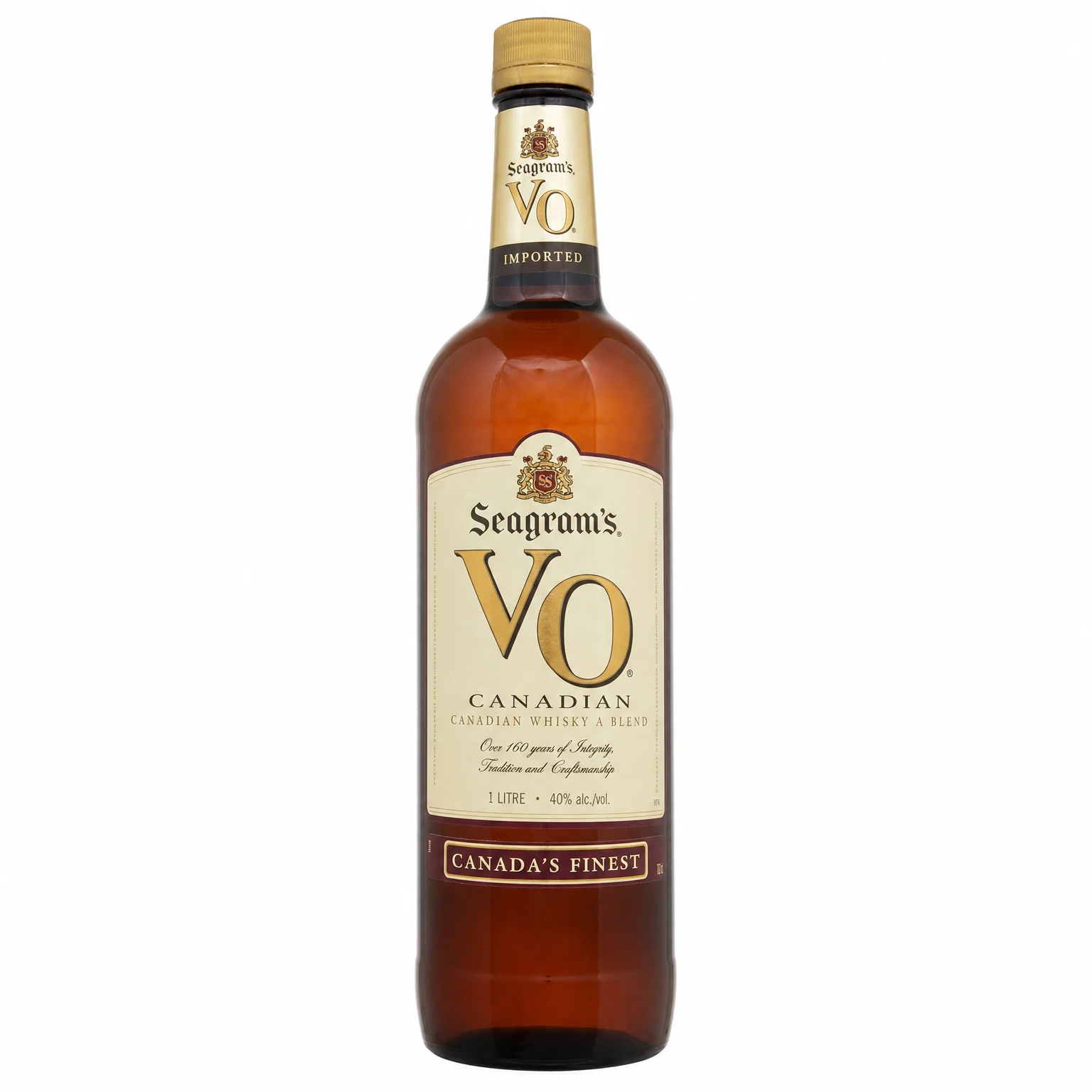 Seagram's VO Canadian Whisky 1.0L