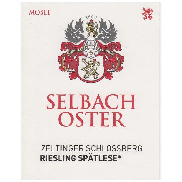 Selbach-Oster Zeltinger Schlossberg Riesling Spatlese