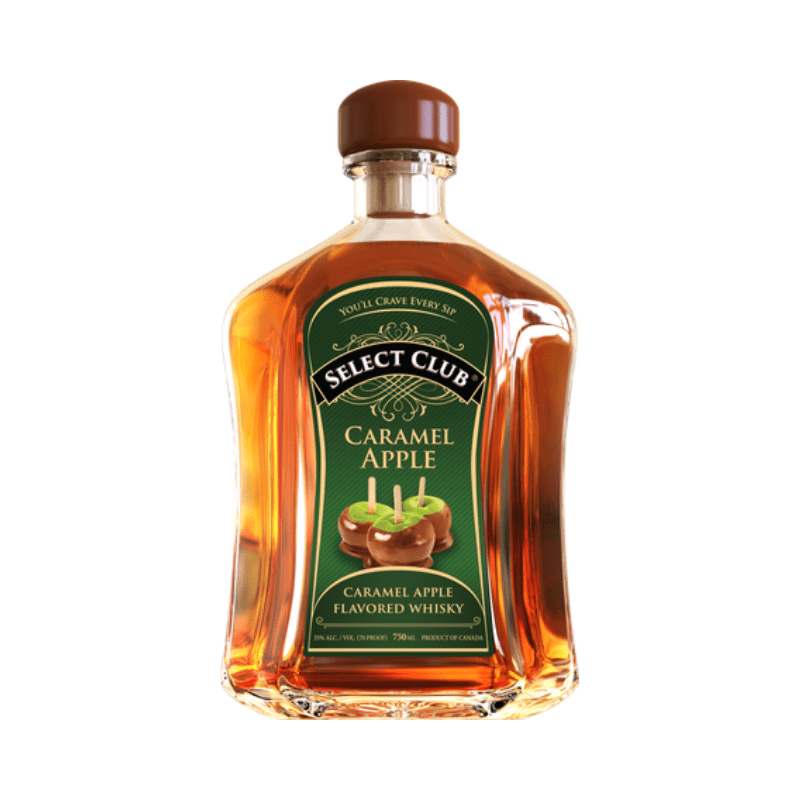 Select Club Caramel Apple Flavored Whiskey 750ml