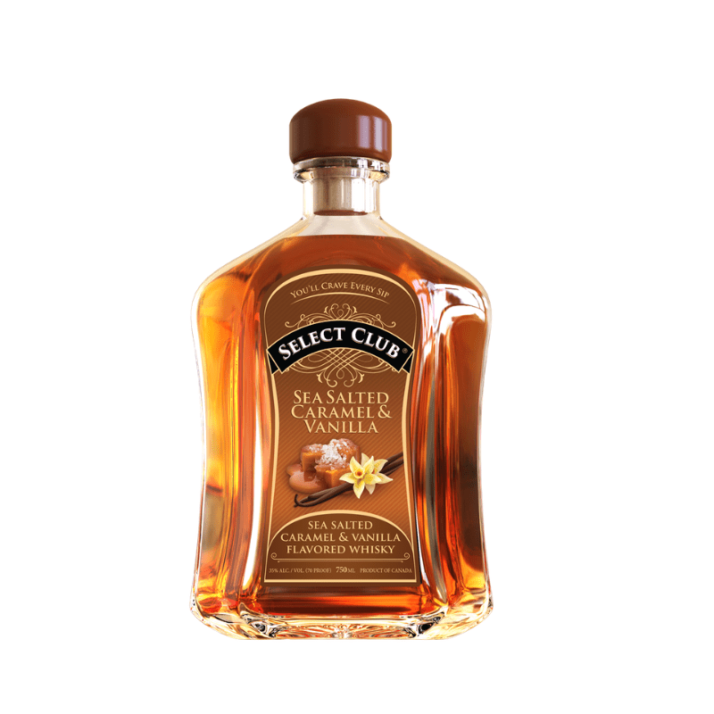 Select Club Sea Salted Caramel & Vanilla Flavored Whiskey 750ml
