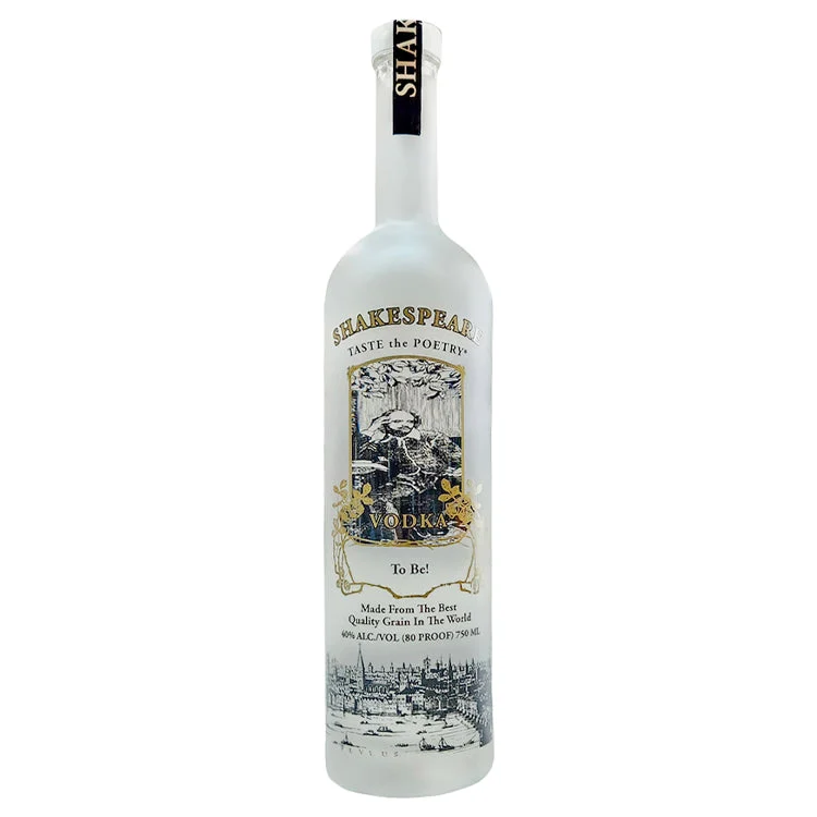 Shakespeare Taste Of Poetry Vodka - 750ml
