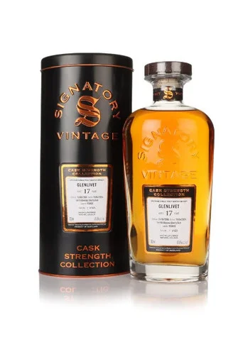Signatory Glenlivet 2006 17yr Cask Strength Single Malt Scotch 700ml