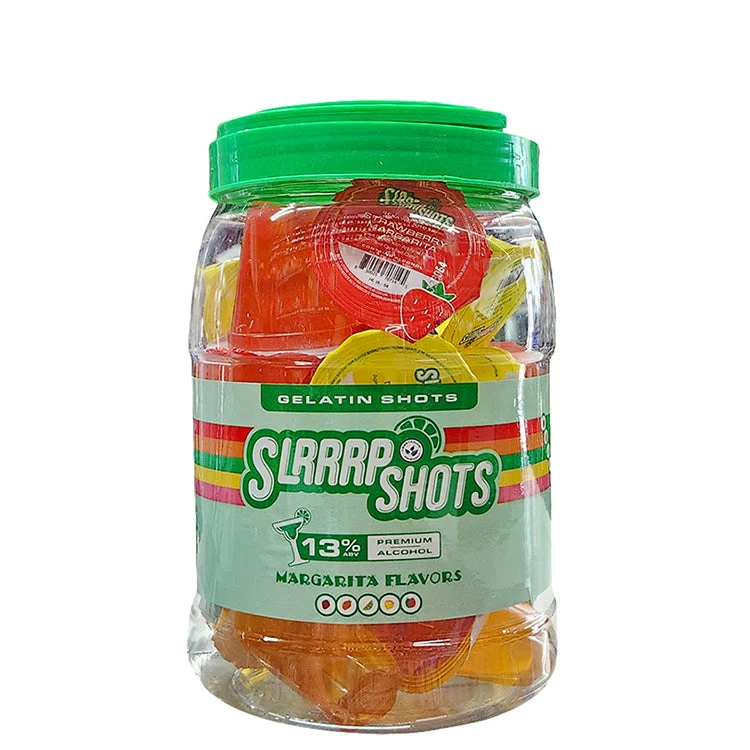 Slrrrp Margarita Flavors Jell-O ShotsTequila - 20 shots