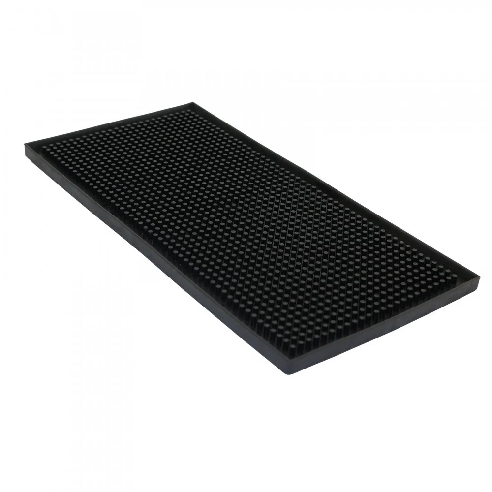 Small Black Bar Mat