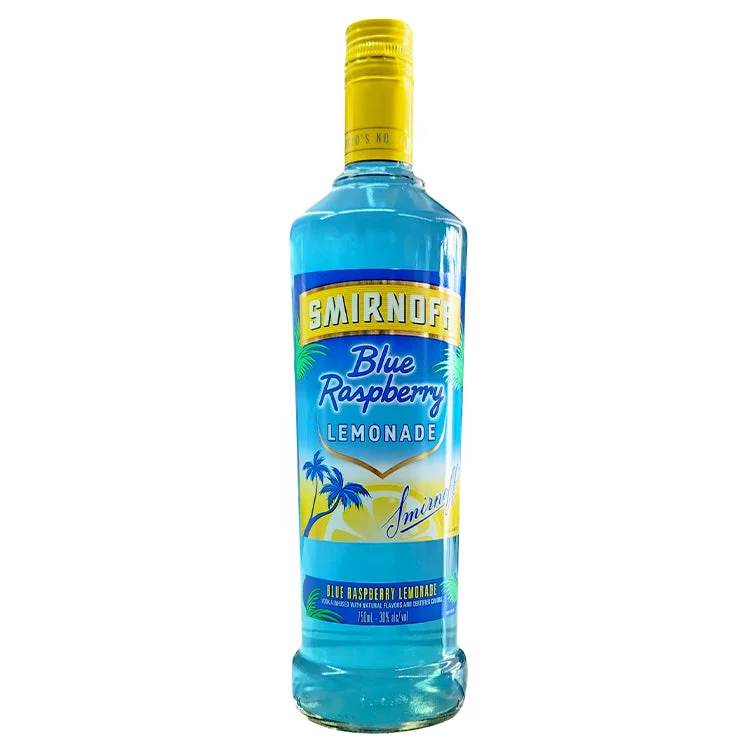 Smirnoff Blue Rasberry Lemonade Vodka - 750ml
