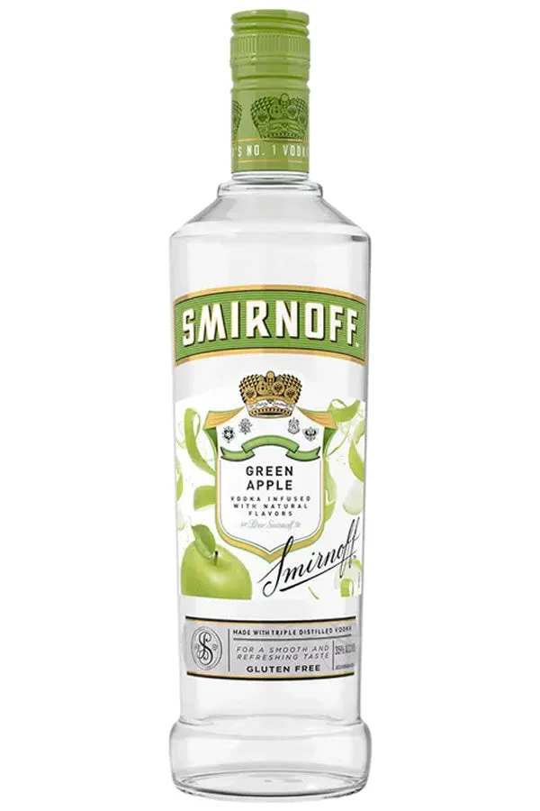 Smirnoff Green Apple Vodka 750ML