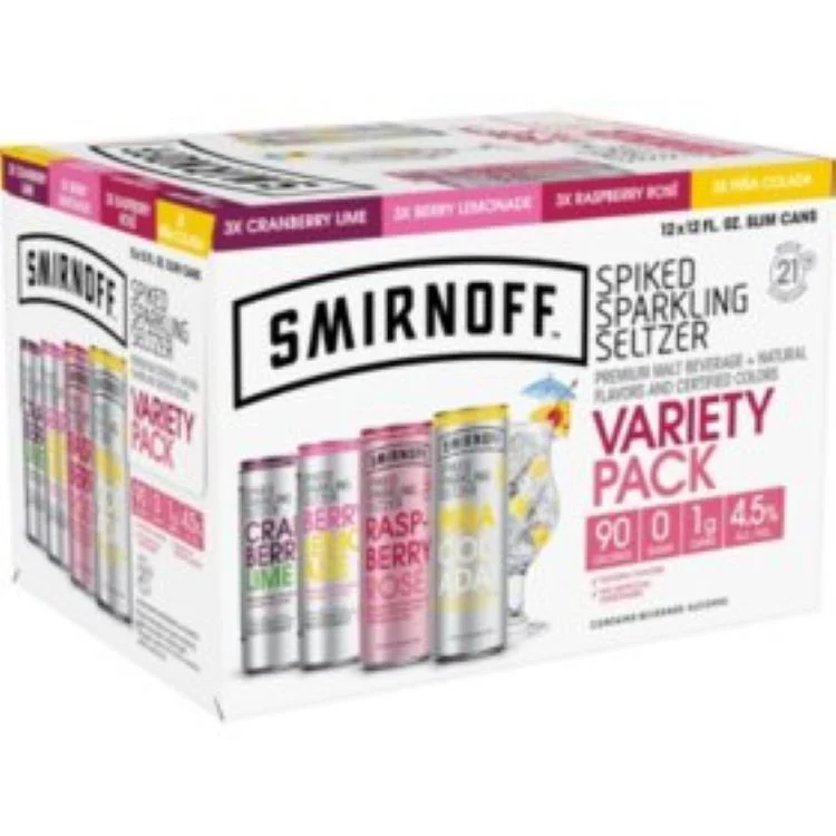 Smirnoff Ice Slim Fun Pack 12pk