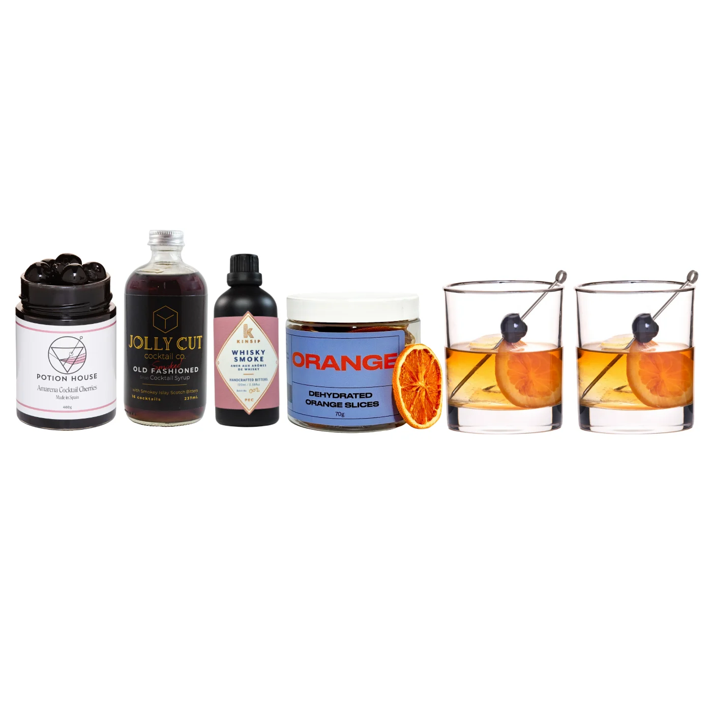 Smoky Old Fashioned Set