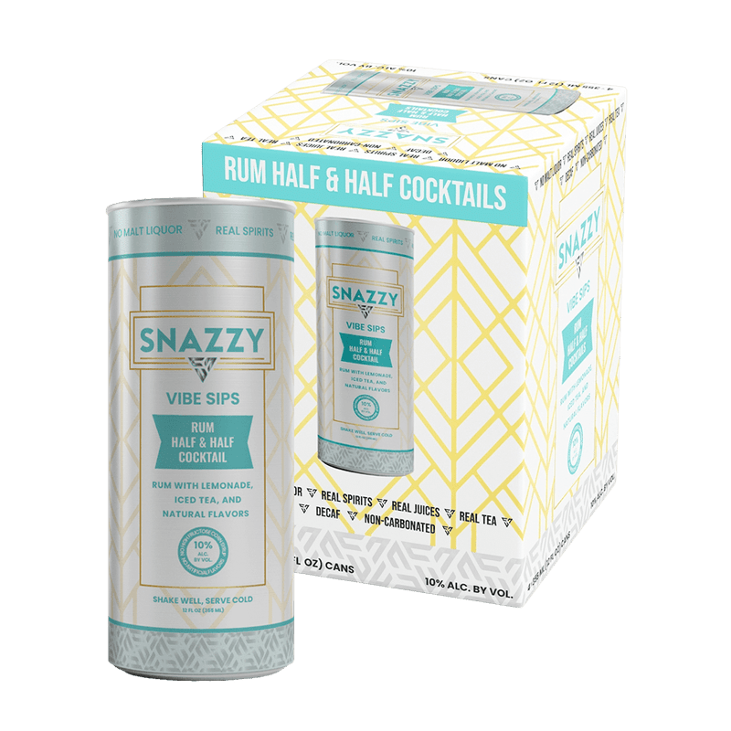 Snazzy Rum Half & Half Cocktail 4 Pack