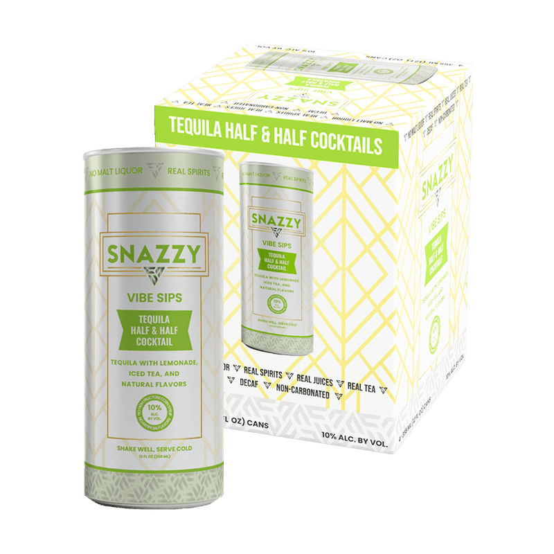 Snazzy Tequila Half & Half Cocktail 4 Pack