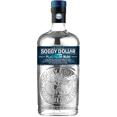 Soggy Dollar Platinum Rum 750ml