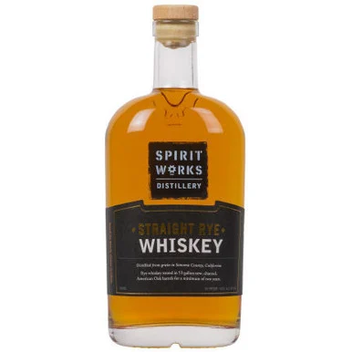 Spirit Works Distillery California Straight Rye Whiskey 750ml