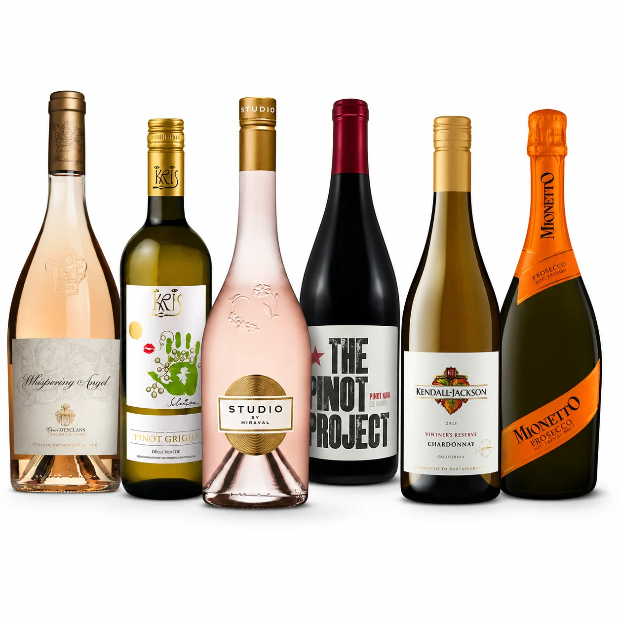 Spring Sipping Selection – Popular 6-Bottle Wine Bundle