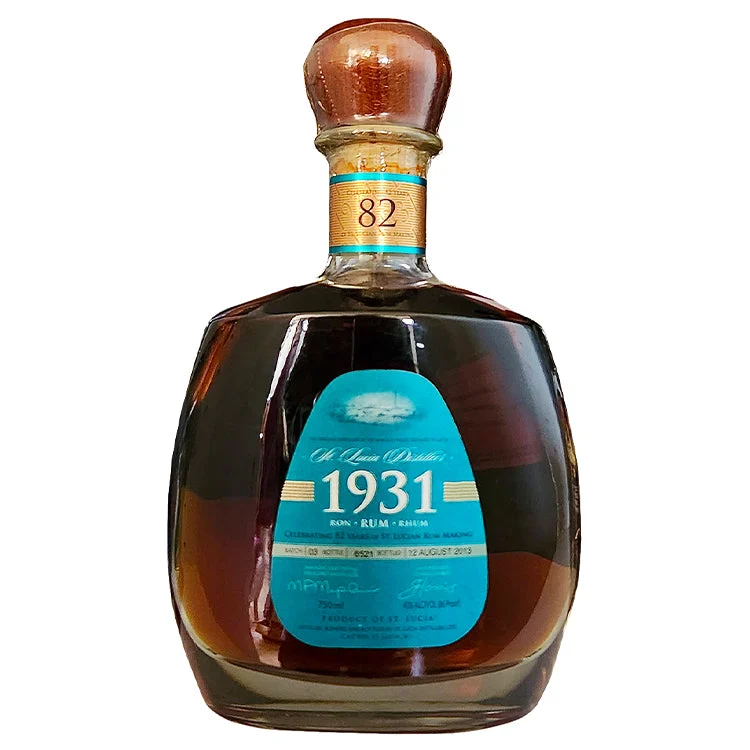 St Lucia 1931 82nd Anniversary Third Addition Rum - 750ml