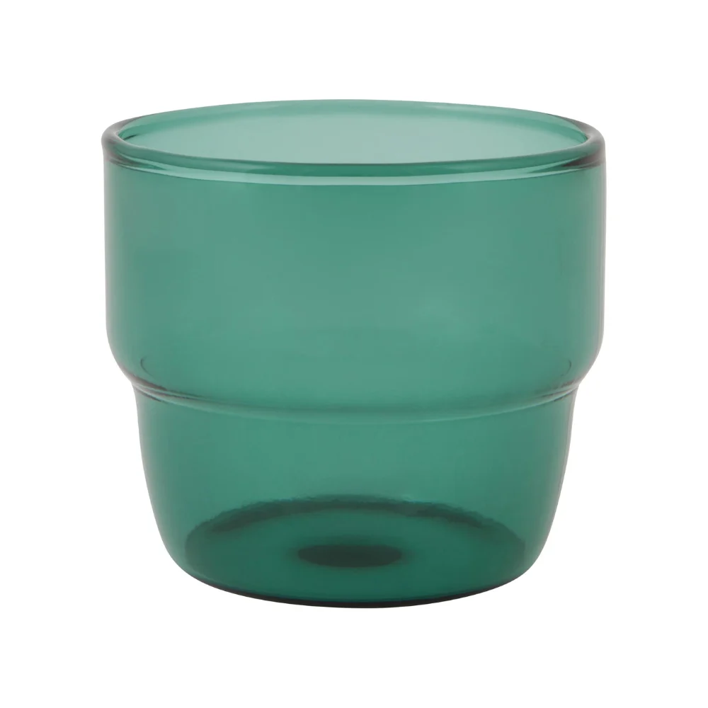 Stacked Tumbler (Emerald Green)