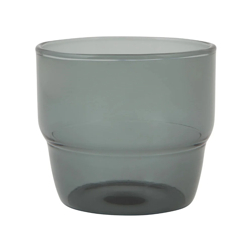 Stacked Tumbler (Smoke Grey)
