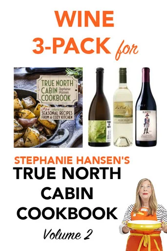 Stephanie Hansen Cookbook Wine 3 pack