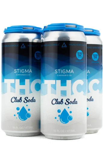 Stigma Club Soda 10mg THC 4pk 16oz